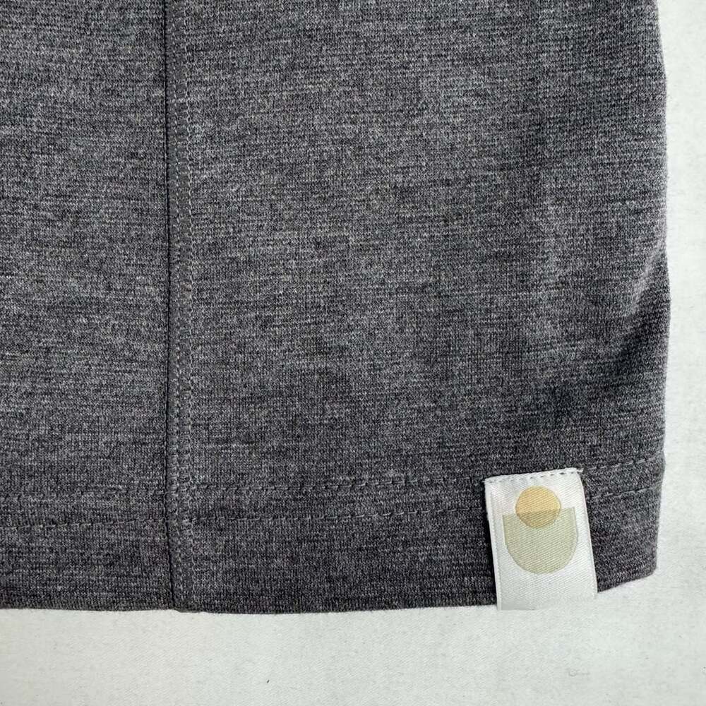 Lalabu Babywearing Dad Shirt Medium Grey Short Sleeve mens m - Picture 5 of 9